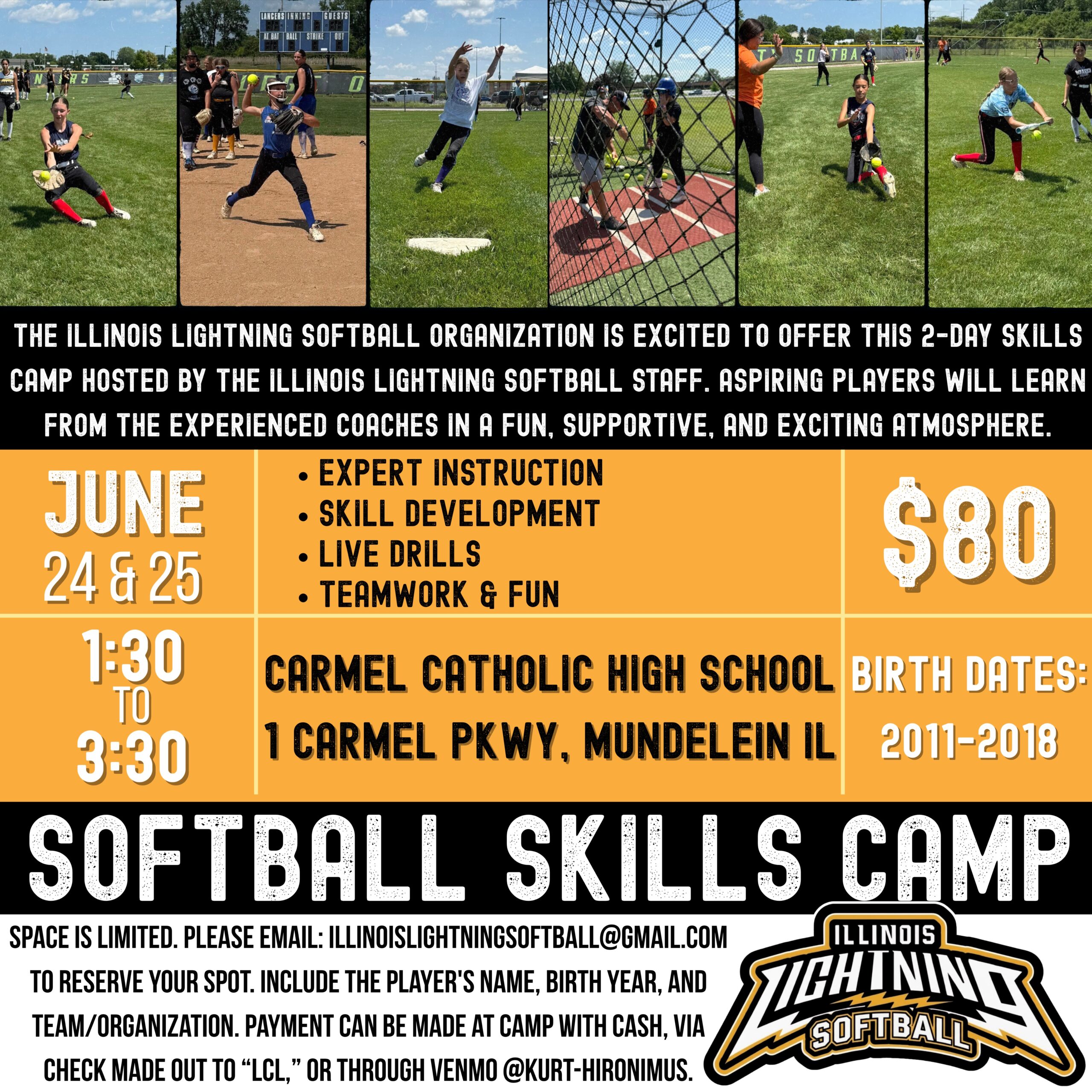 IL Lightning Summer Camp 2026